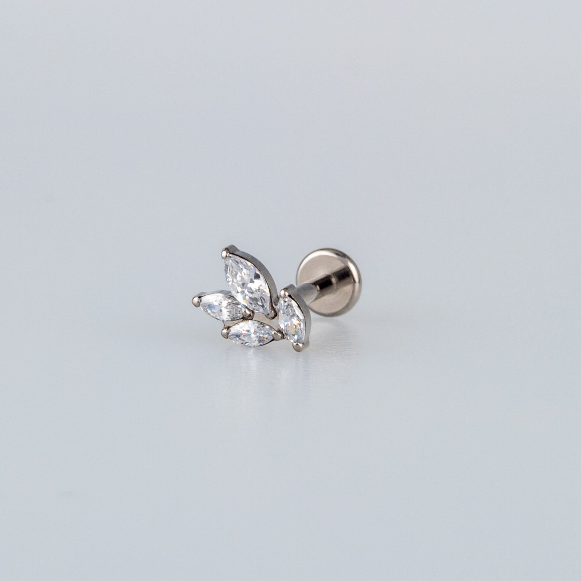 Piercing Titanyum Tragus Yaprak