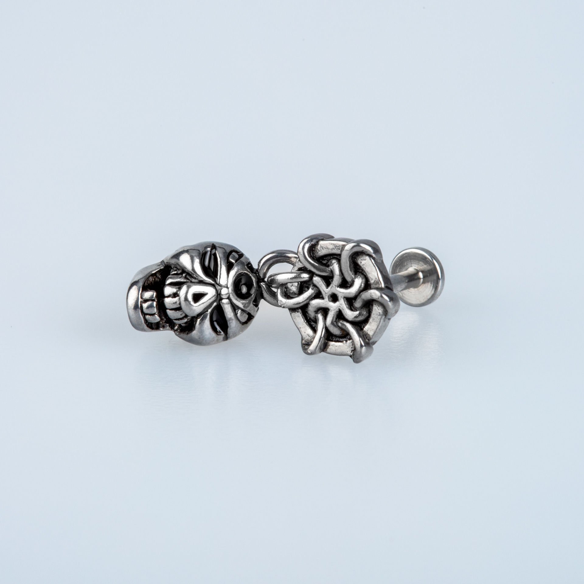 Piercing Tragus Dangle Skull