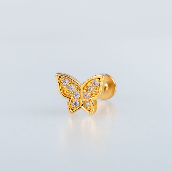 Piercing Tragus Kelebek