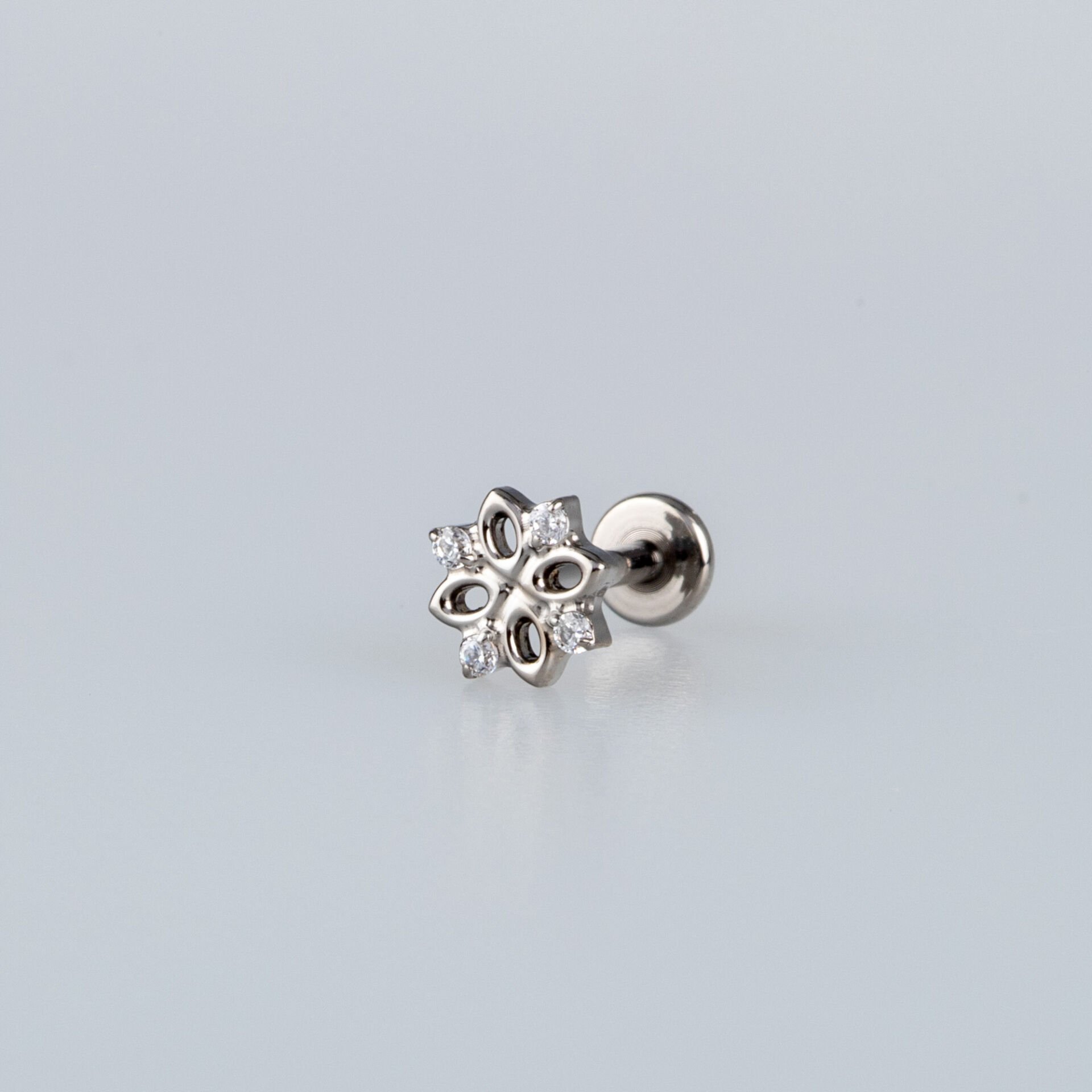 Piercing Titanyum Tragus Çiçek