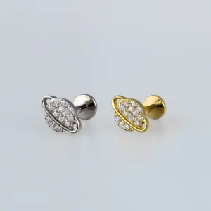 Piercing Titanyum Tragus Saturn