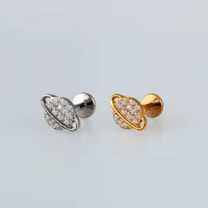 Piercing Titanyum Tragus Saturn