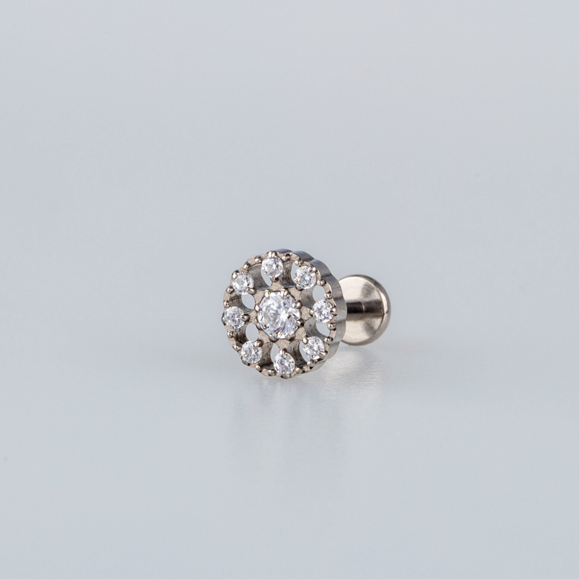 Piercing Titanyum Tragus Çiçek