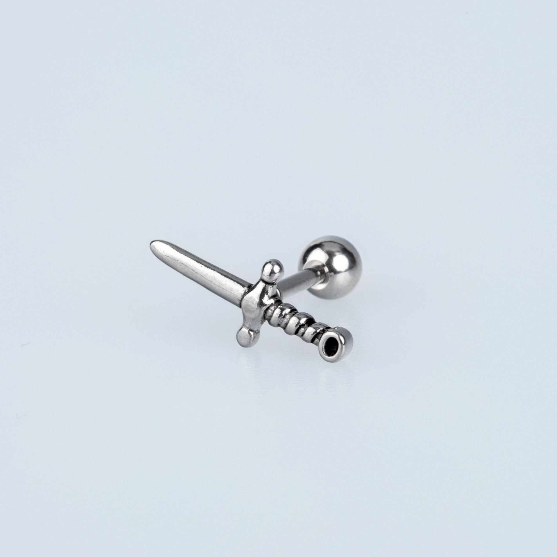 Piercing Çelik Tragus Bıçak