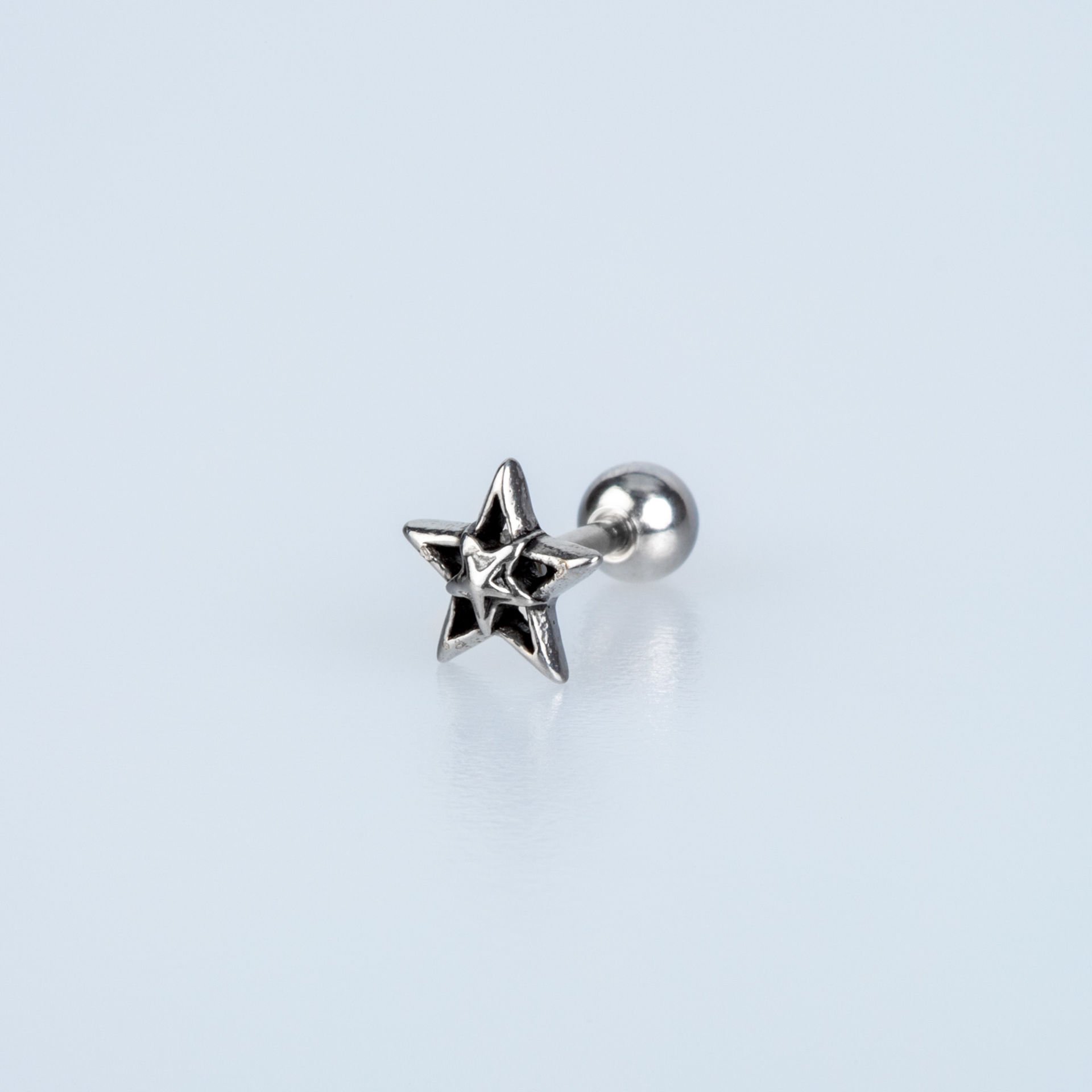 Piercing Çelik Tragus Yıldız