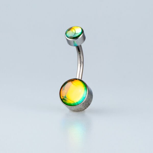 Piercing Çelik Göbek 5 Renk Seceneği Renk 3