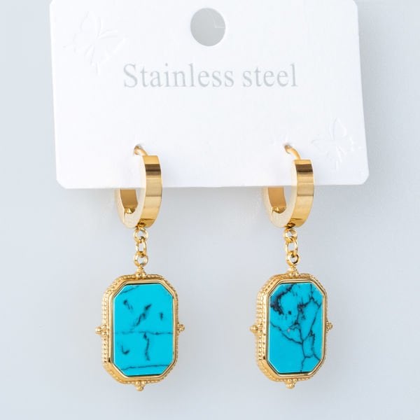 Steel Earrings - Pair