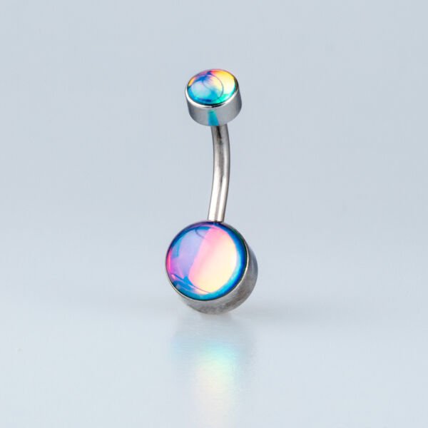 Piercing Çelik Göbek 5 Renk Seceneği Renk 2
