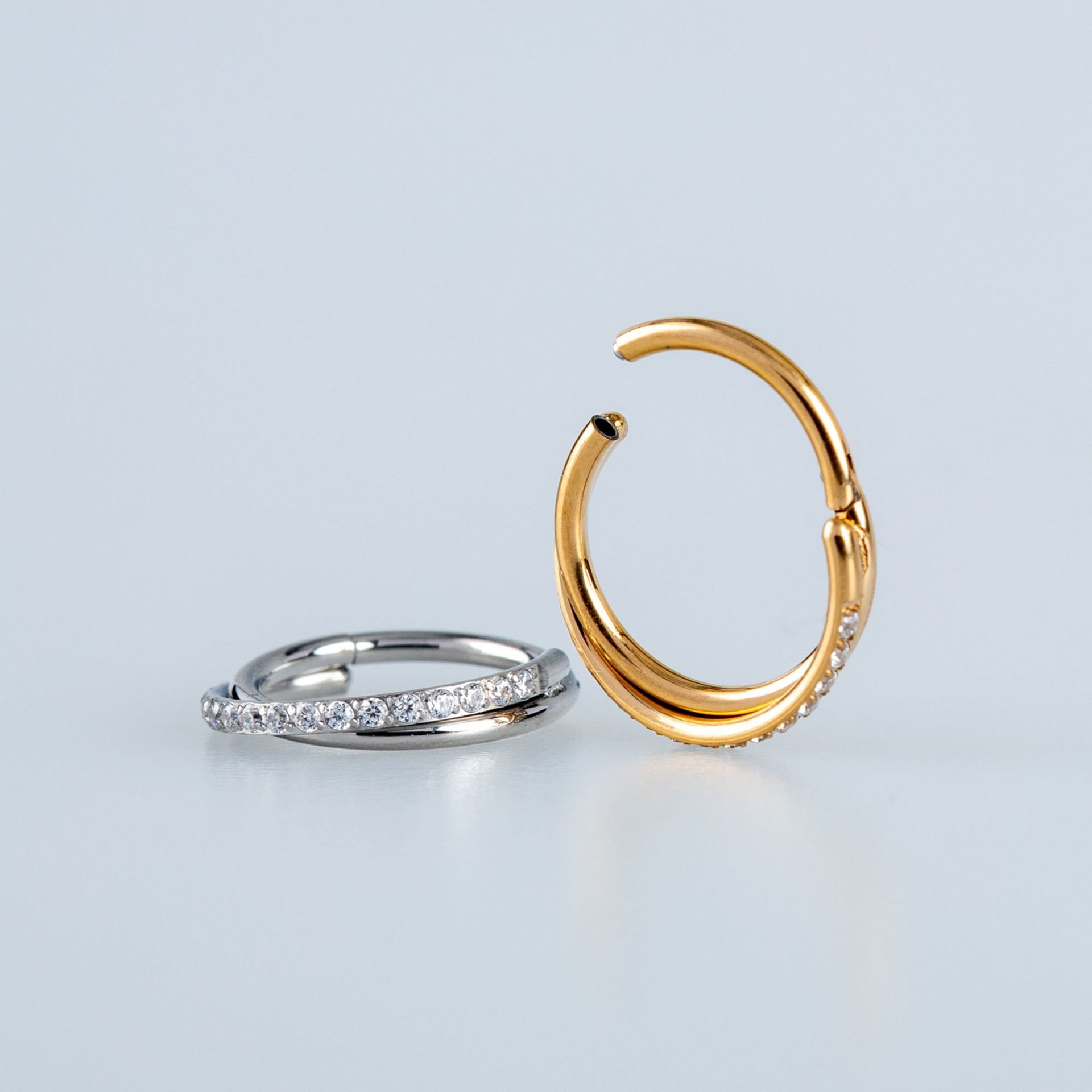 Halka Piercing Segment Taslı