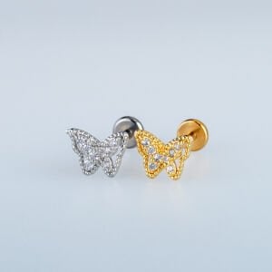 Piercing Tragus Kelebek