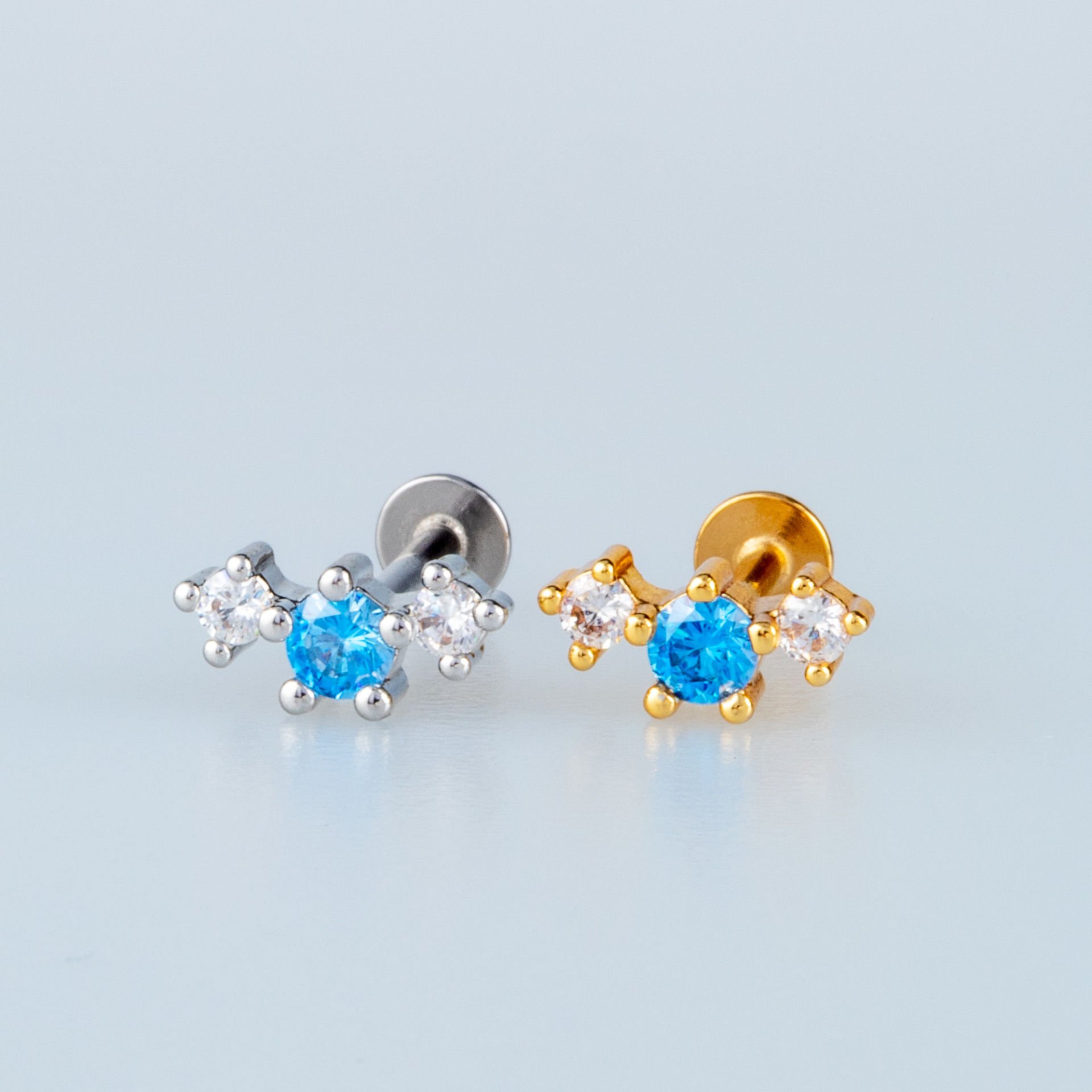 Piercing Tragus 3 Taş