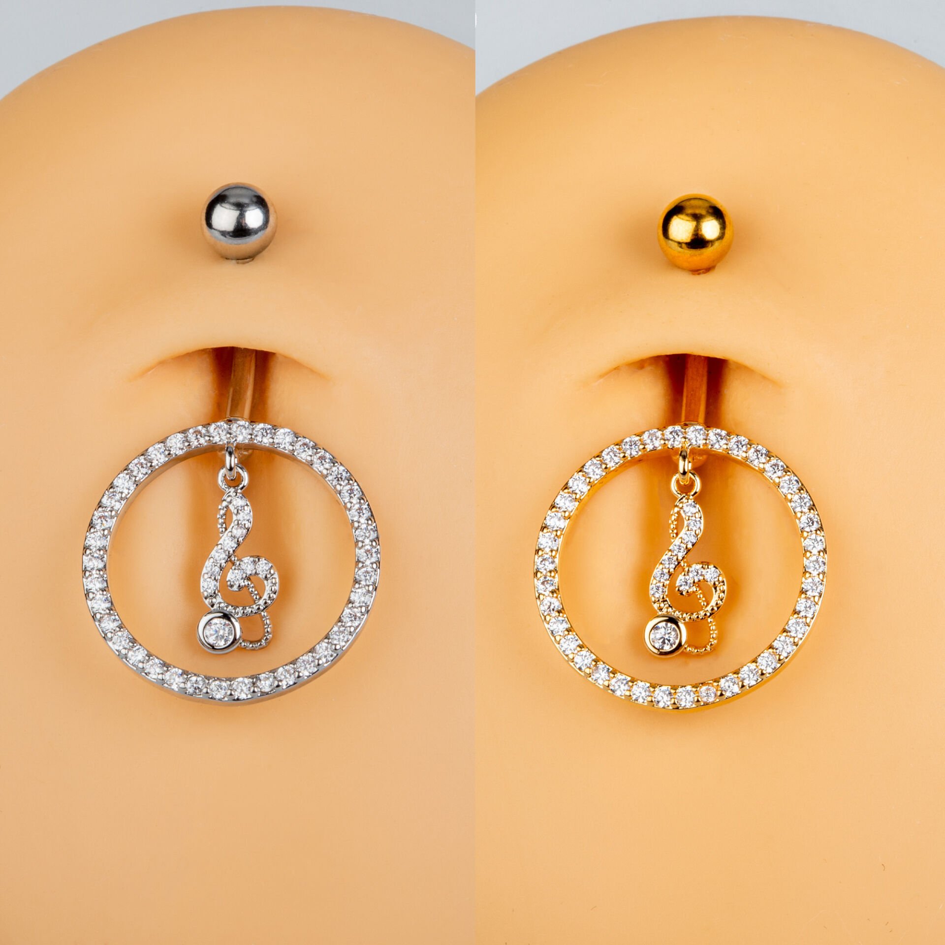 Piercing Göbek Sol Anahtarı