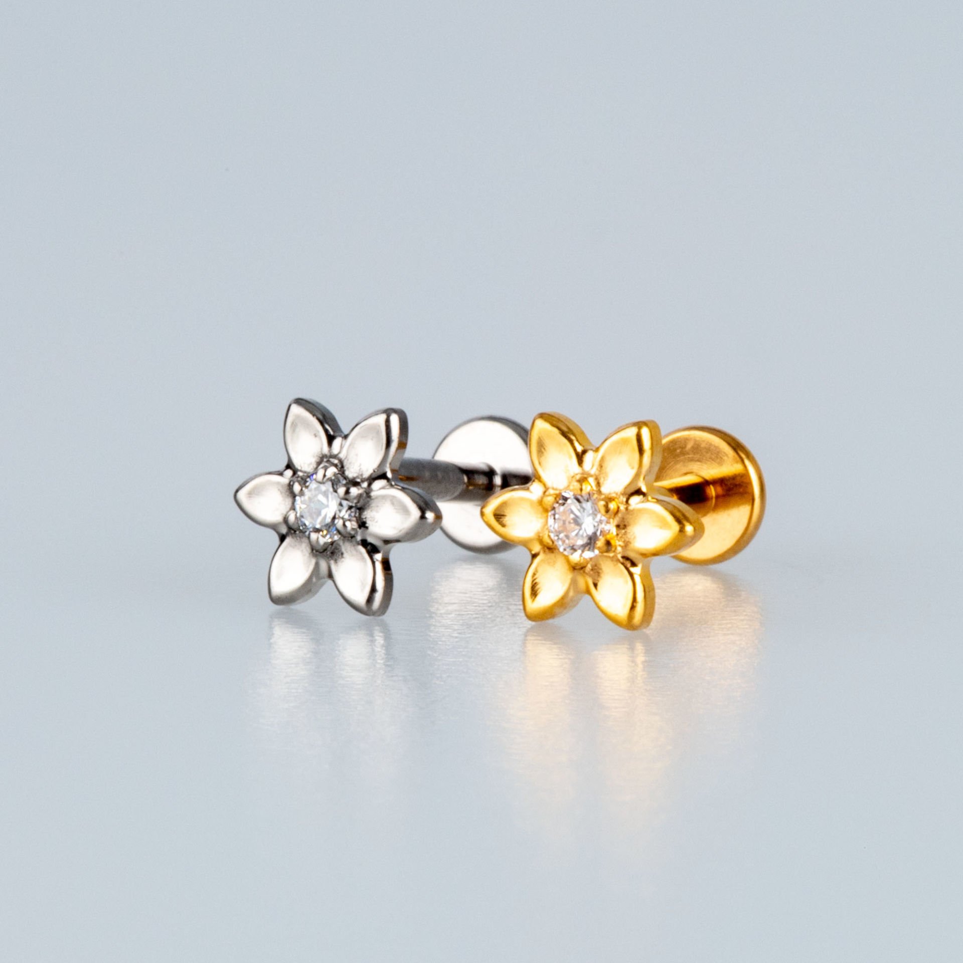 Piercing Titanyum Tragus Çiçek