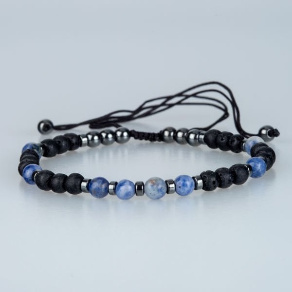 Natural Stone Hematite Bracelet