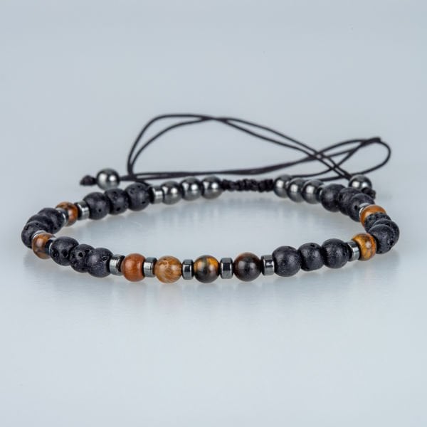 Natural Stone Hematite Bracelet
