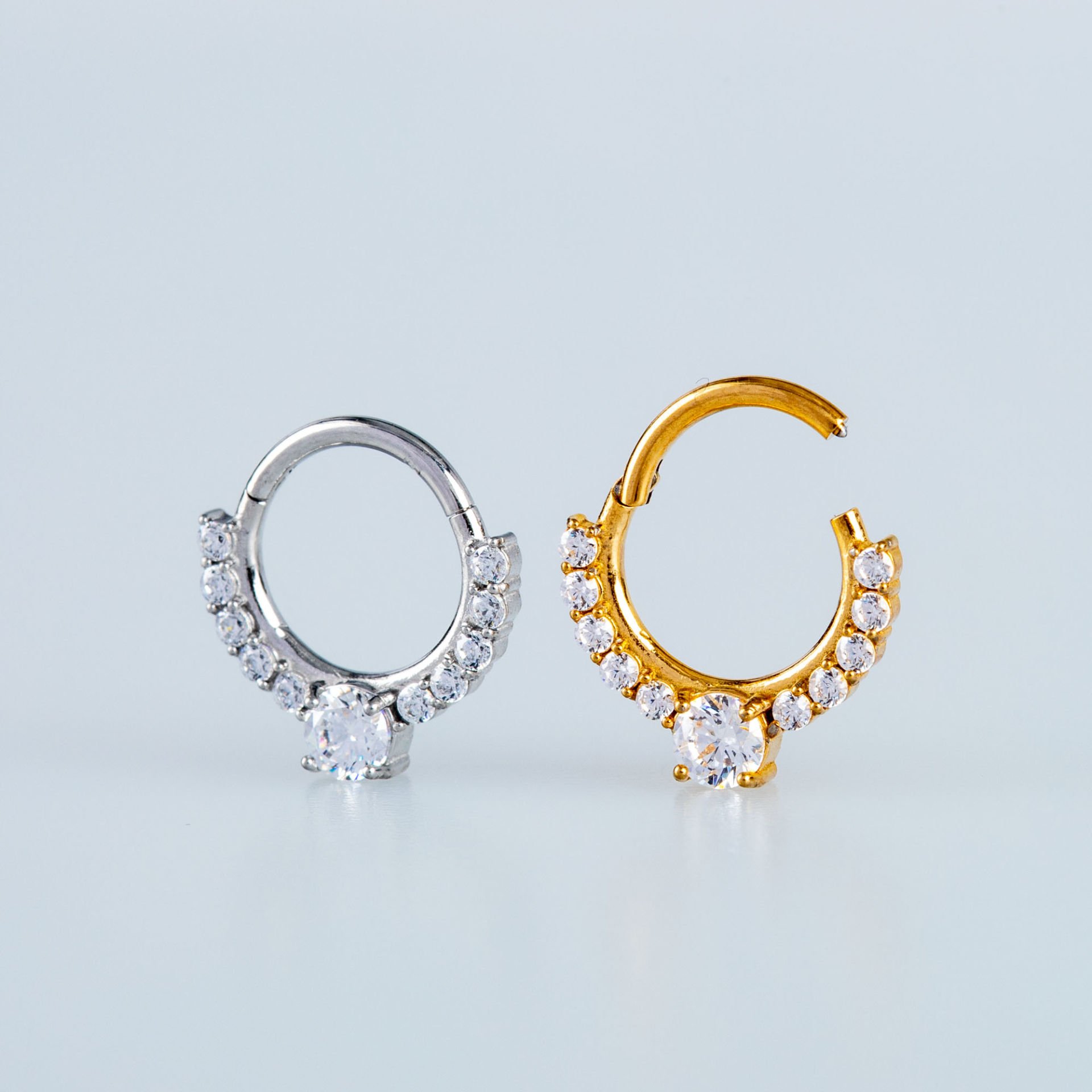 Halka Piercing Segment Taslı