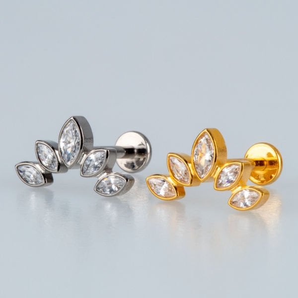 Piercing Titanyum Tragus Lotus