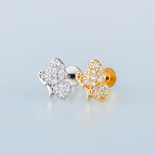 Piercing Tragus Kelebek