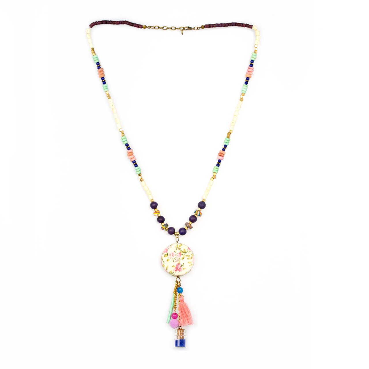 Doğal Taş Kolye Renk 2