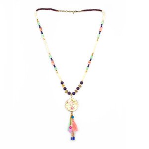 Doğal Taş Kolye Renk 2