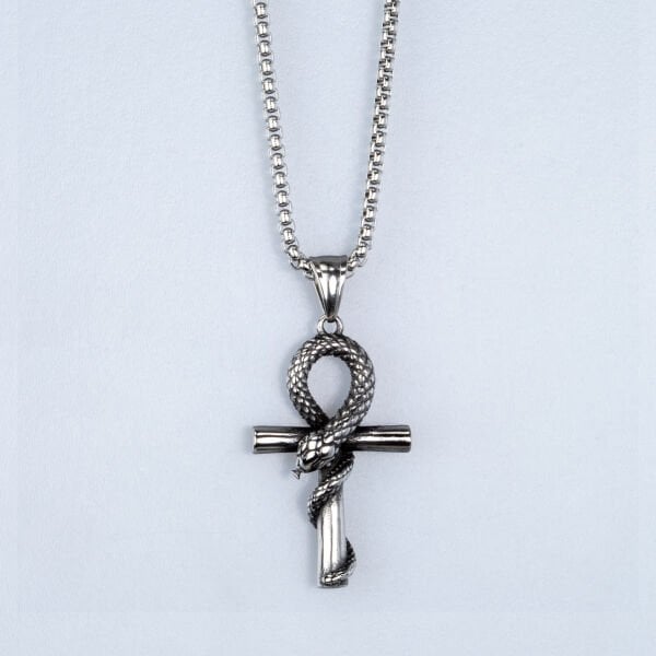 Steel Pendant Cross