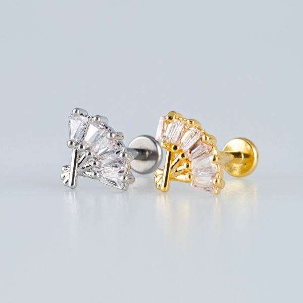 Piercing Tragus Yelpaze 1.2mm Vida Bar