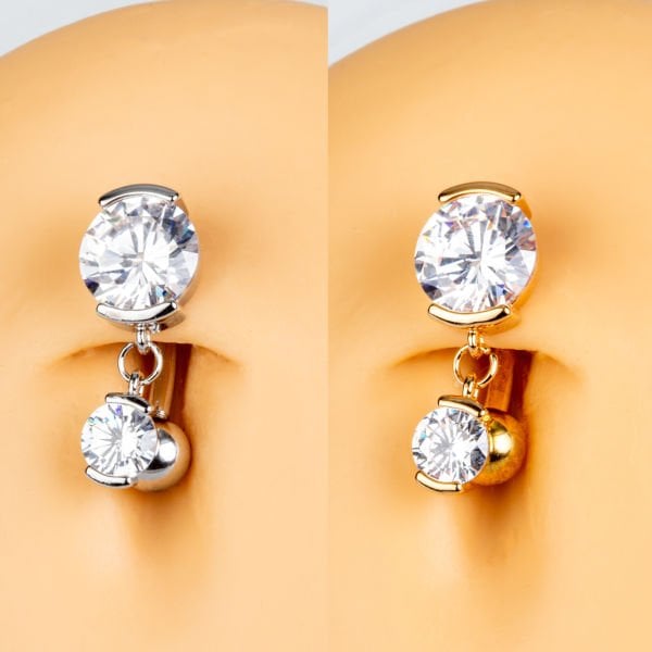 Navel Piercing Reverse