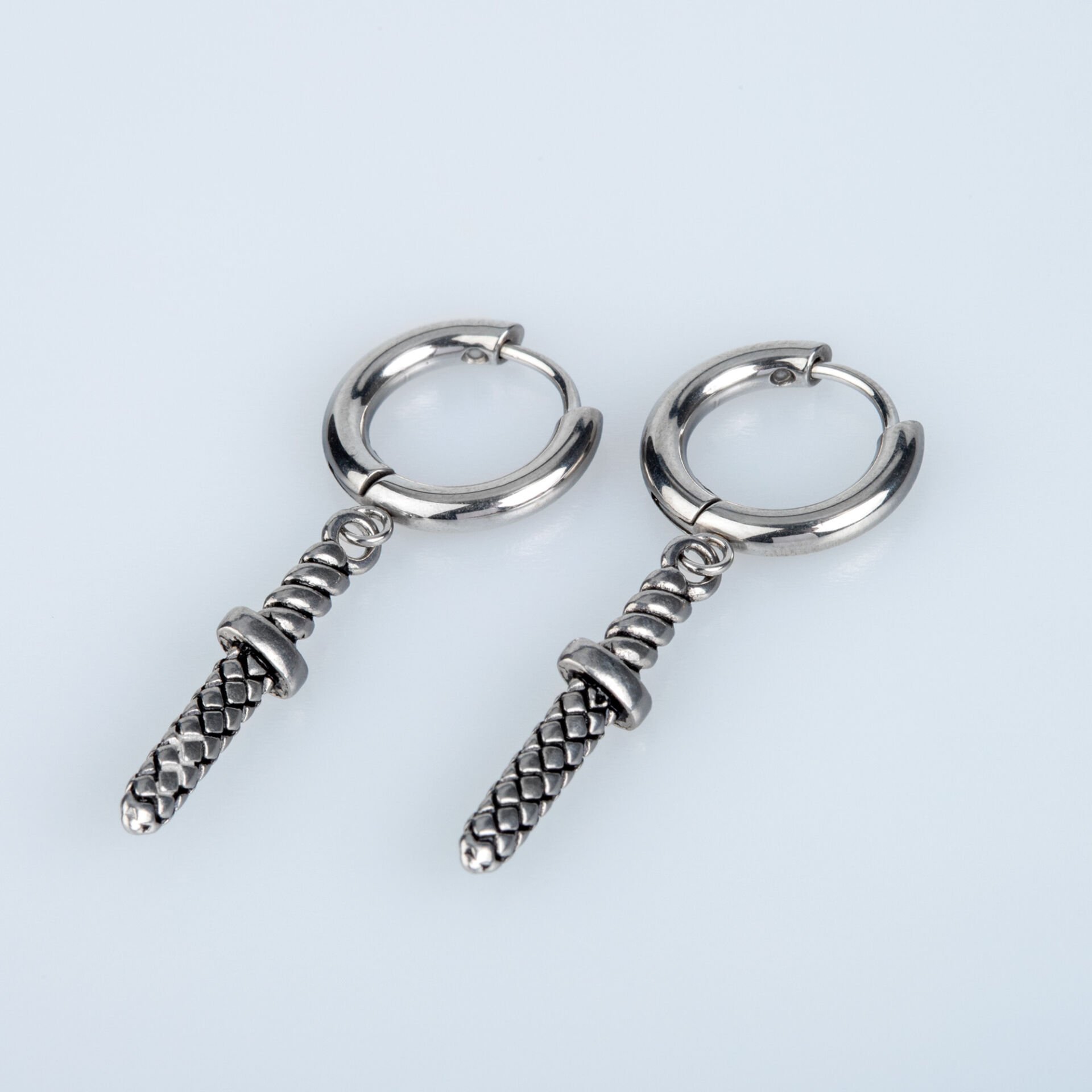 Steel Earring Knife - Pair