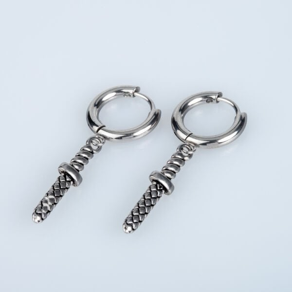 Steel Earring Knife - Pair