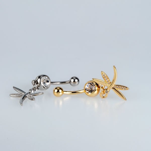 Piercing Belly Dragonfly