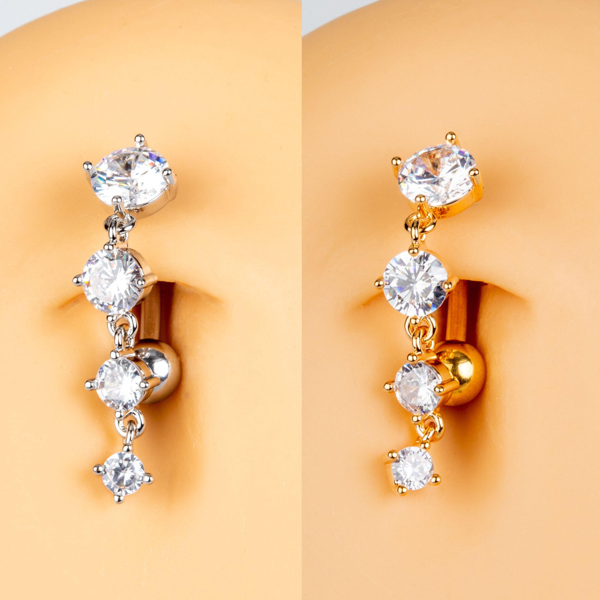 Navel Piercing Reverse