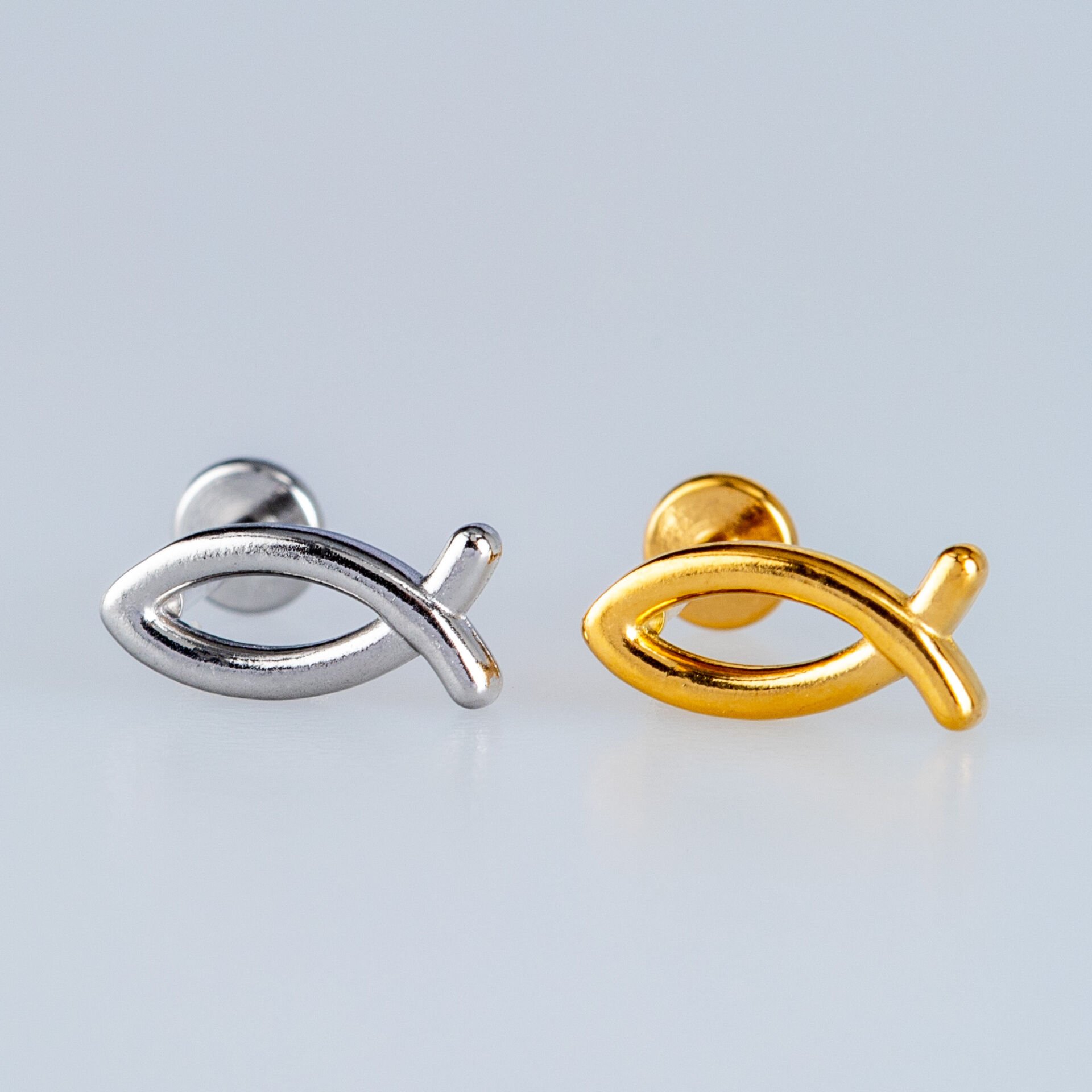 Piercing Çelik Tragus Balık