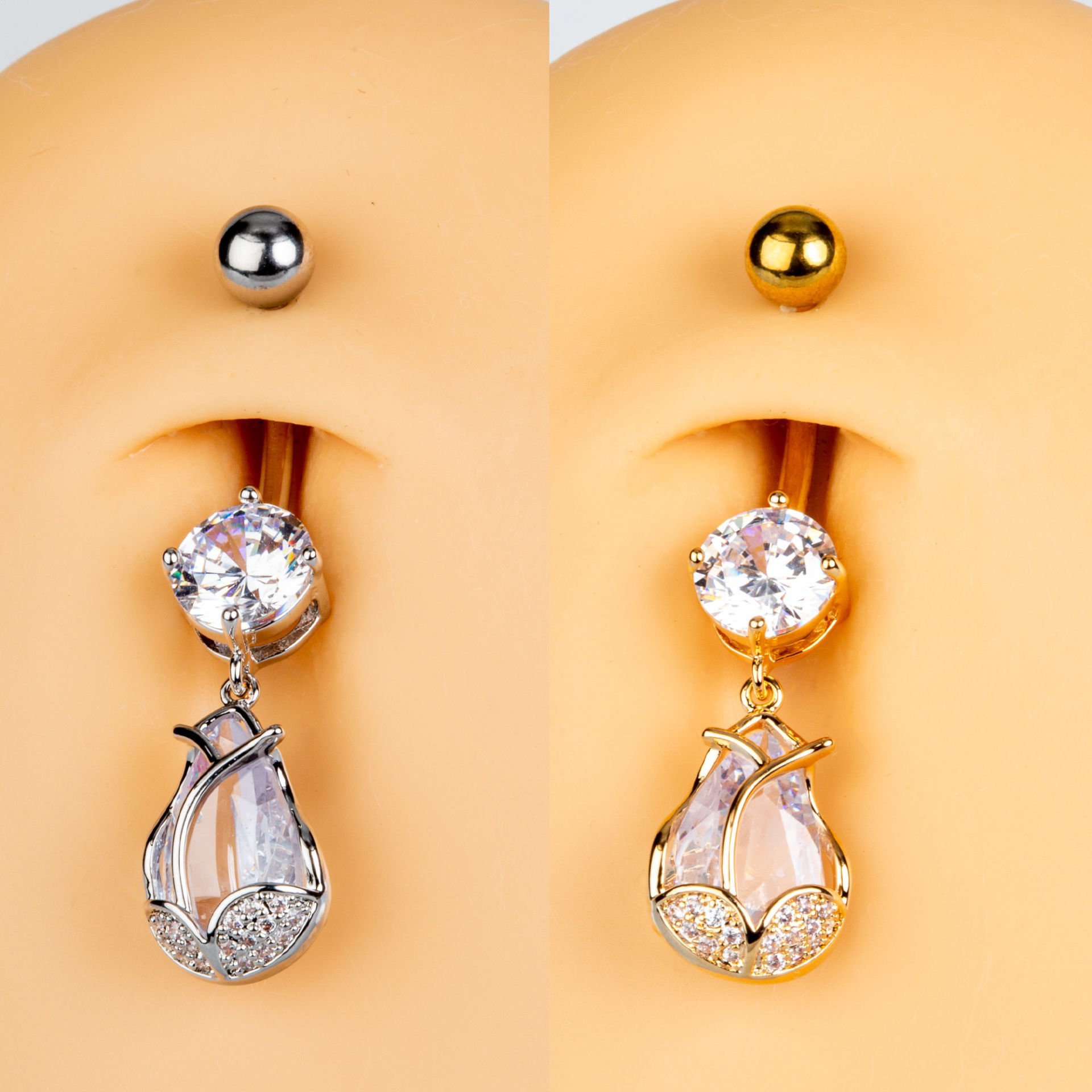 Piercing Göbek Damla