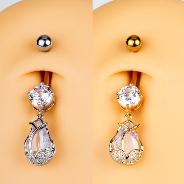 Piercing Göbek Damla