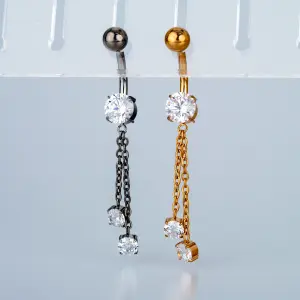 Piercing G23 Titanyum Göbek Fashion