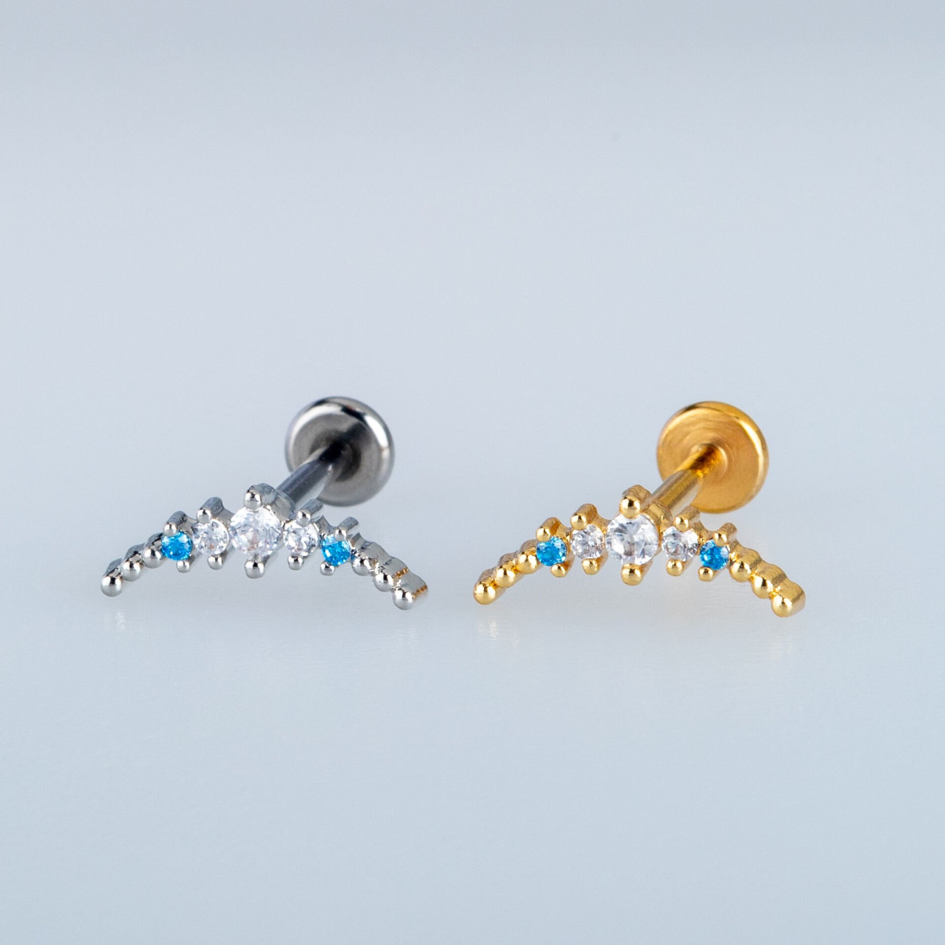 Piercing Tragus Helix Beyaz