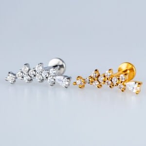 Piercing Çelik Tragus Kıkırdak