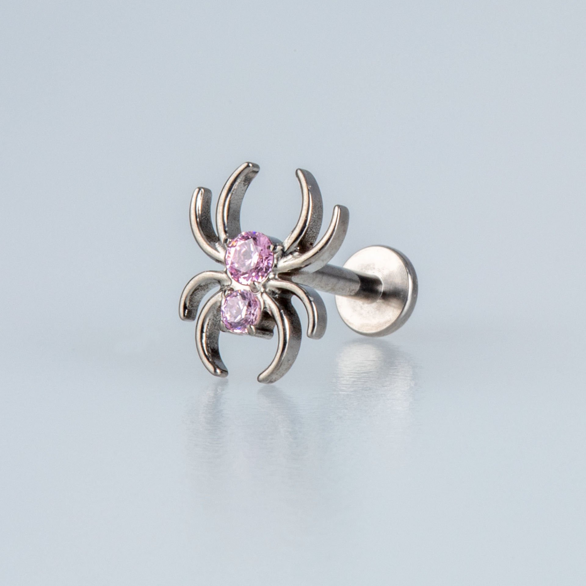 Piercing Titanyum Tragus Örümcek
