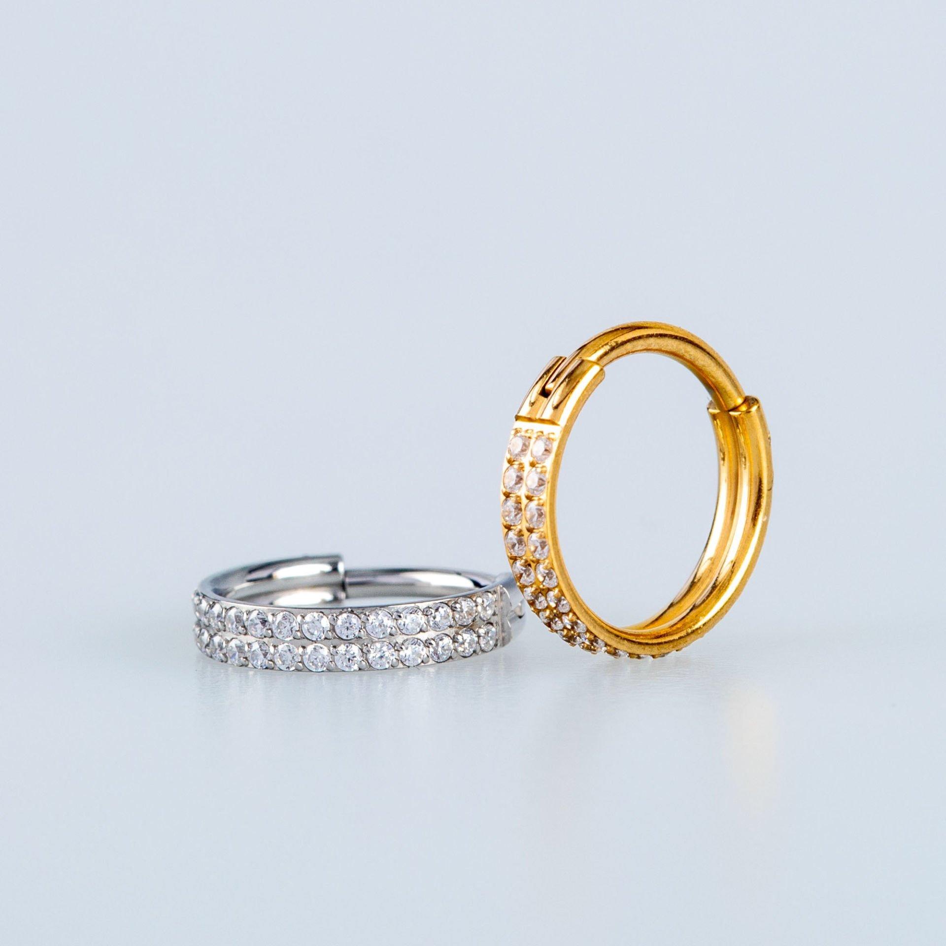 Halka Piercing Segment Taslı