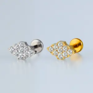 Piercing Titanyum Tragus Sarı