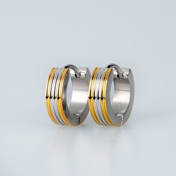 Steel Earrings - Pair