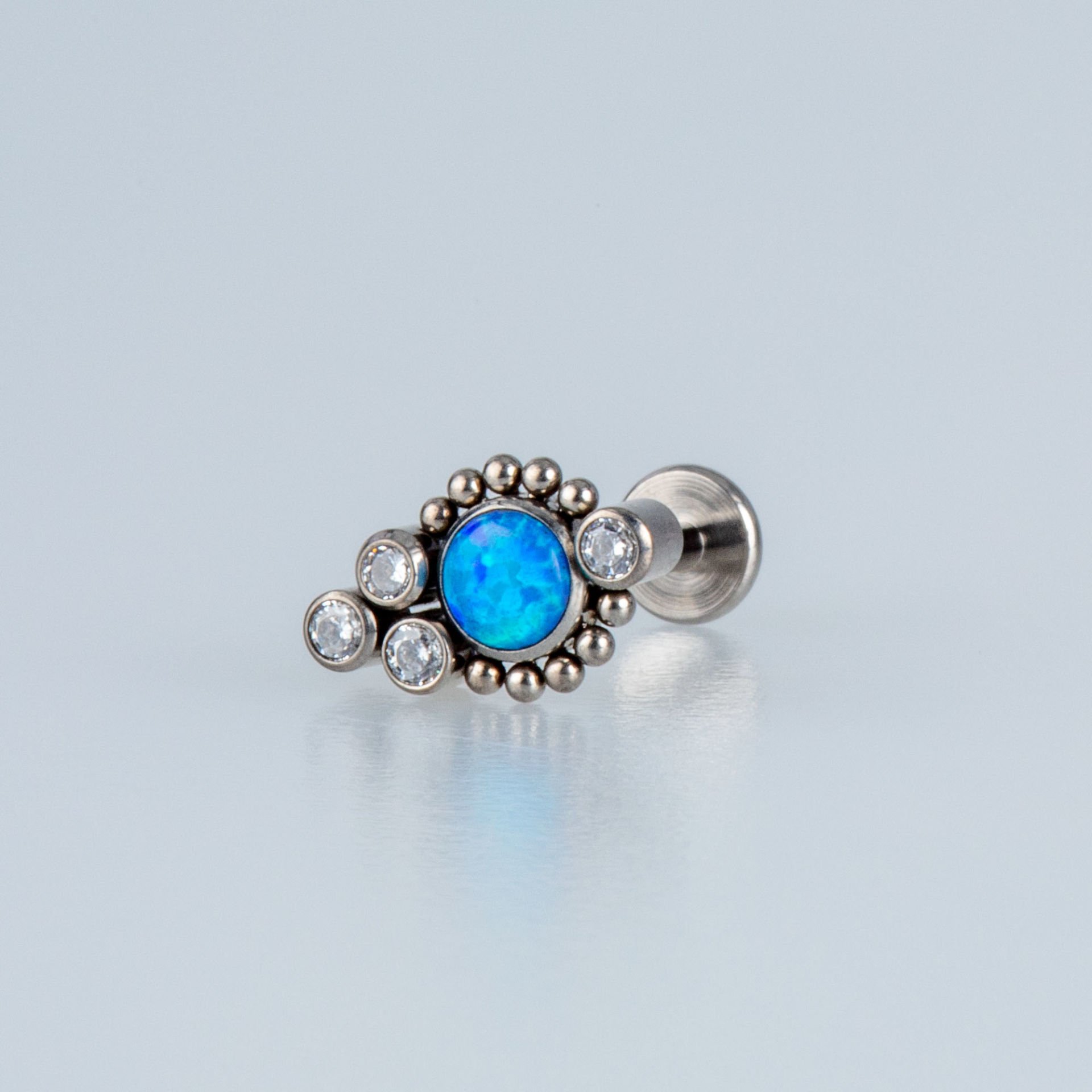 Piercing Titanium Tragus Opal