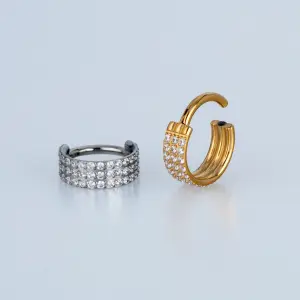 Piercing Titanyum Segment Halka