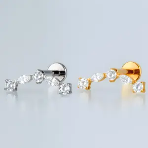 Piercing Titanyum Tragus Sarı