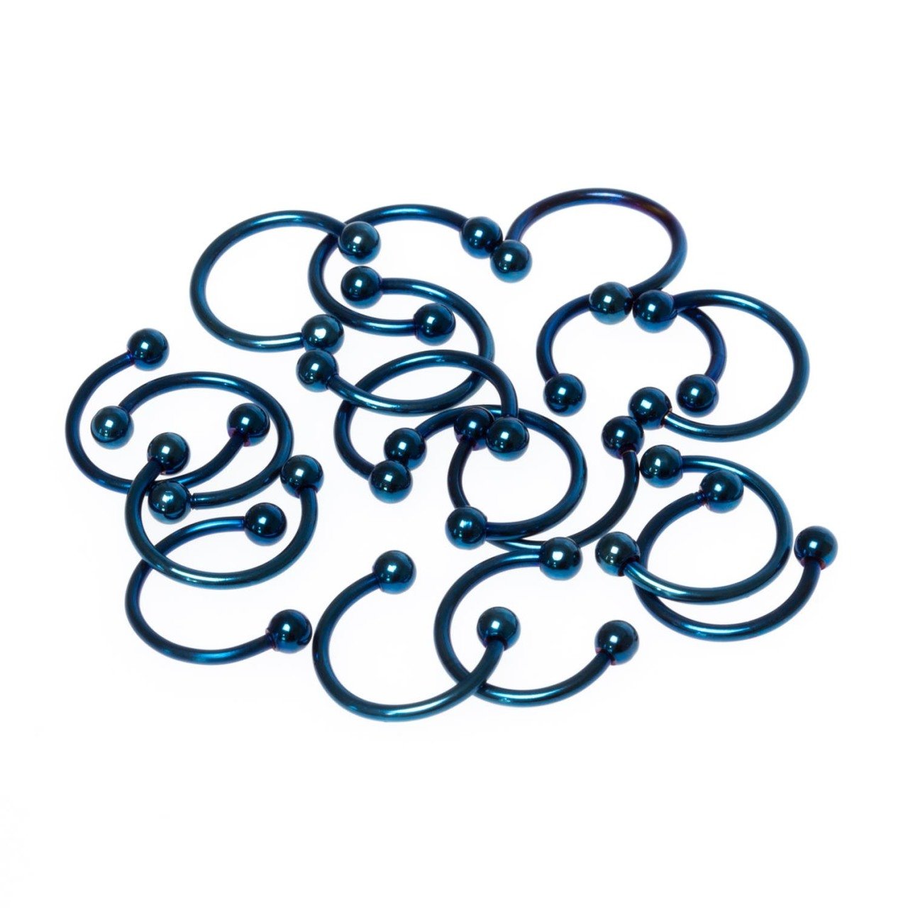 Toptan 316L Çelik Piercing Septum Smiley 3mm Top Boy: 1.2x10x3mm