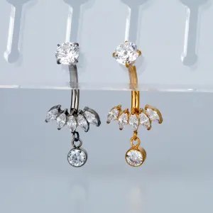 Piercing G23 Titanyum Göbek Fashion