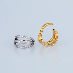 Piercing Titanyum Segment Halka