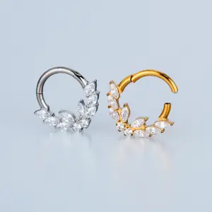 Piercing Titanyum Segment Halka