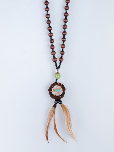 Ethnic Dreamcatcher Necklace