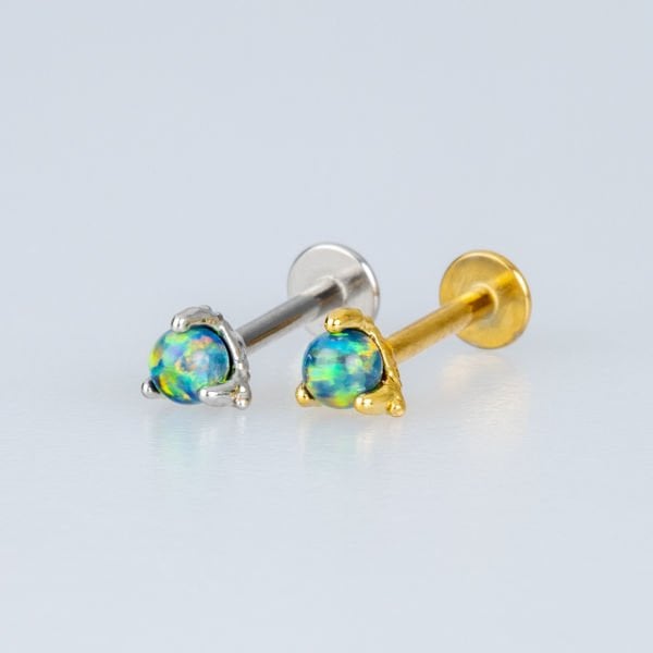 Piercing Labret & Tragus Opal